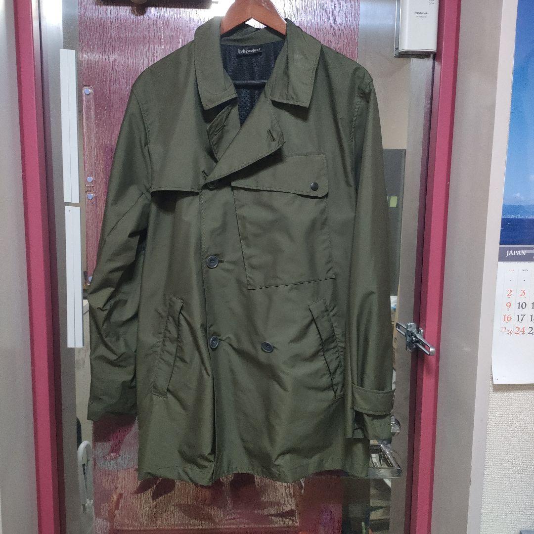 rin projectディスパッチコートハーフコート 軽量 撥水防汚素材 日本製