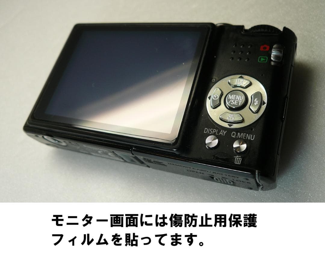LUMIX★DMC-FX37⭐️海外仕様機種(日本語表示有)⭕️正面スレ小傷多い