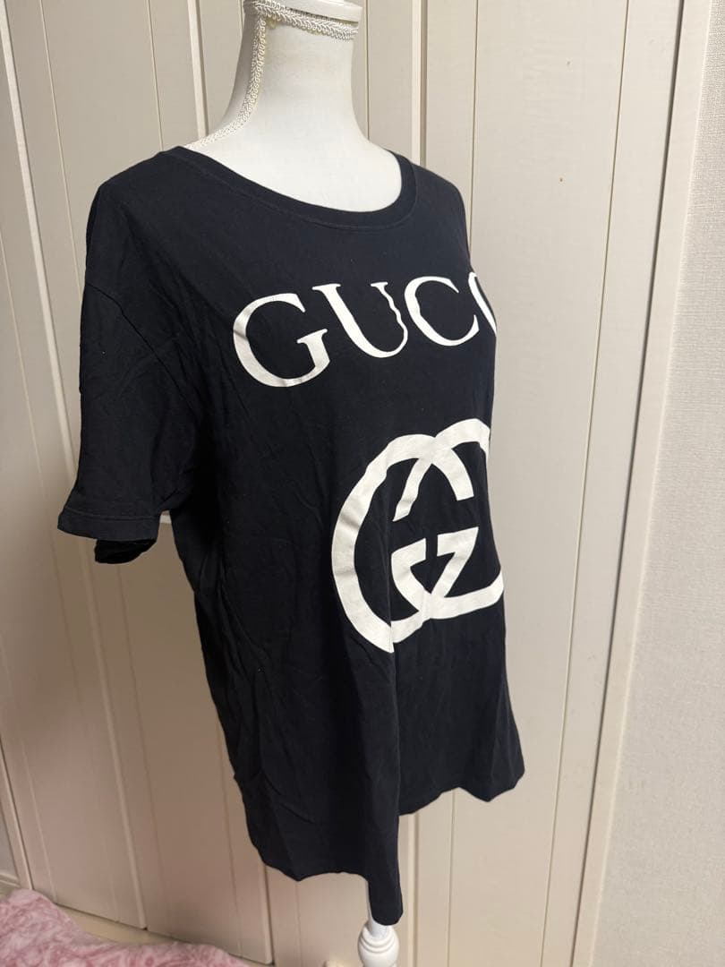 グッチ　インターロッキング G Tシャツ　18AW 半袖Tシャツ　ロゴプリント