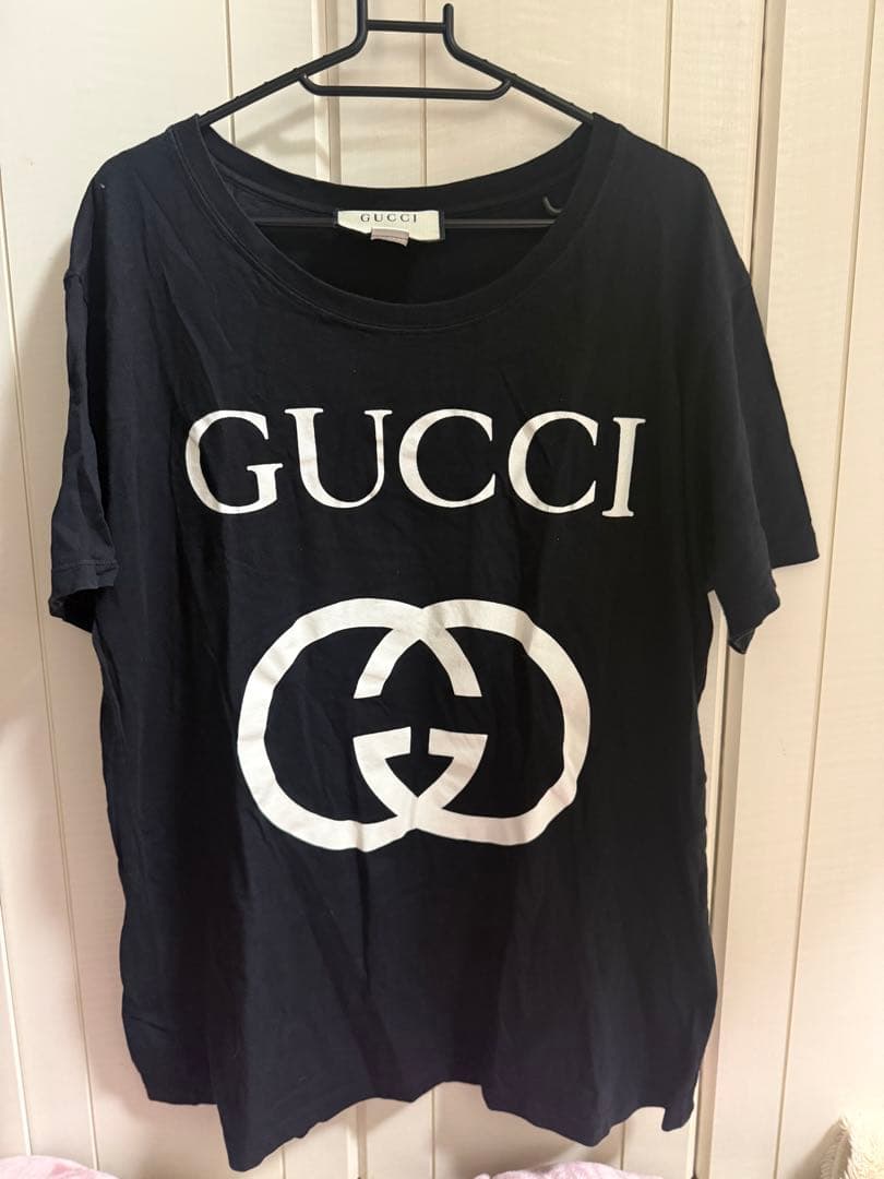 グッチ　インターロッキング G Tシャツ　18AW 半袖Tシャツ　ロゴプリント