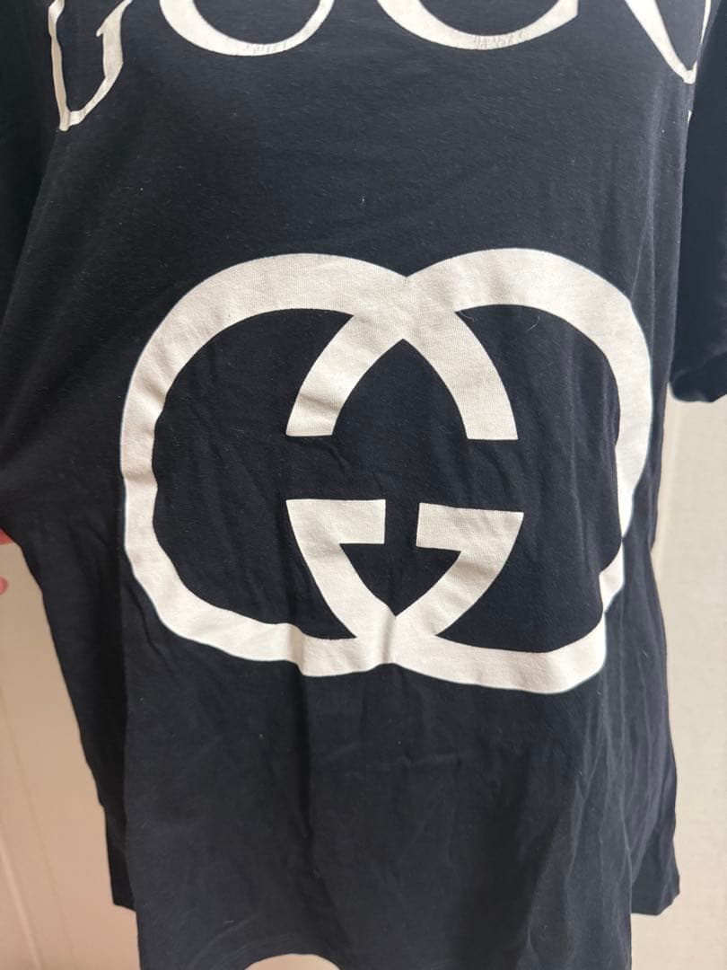 グッチ　インターロッキング G Tシャツ　18AW 半袖Tシャツ　ロゴプリント