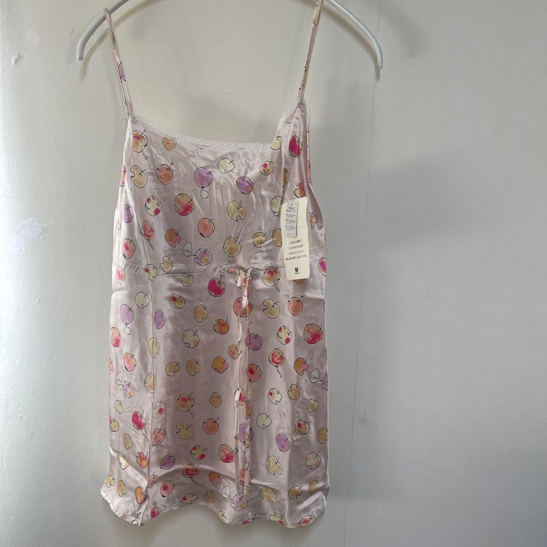タグ付tsumori chisato りんご柄　絹 シルク　パジャマ　セット3点