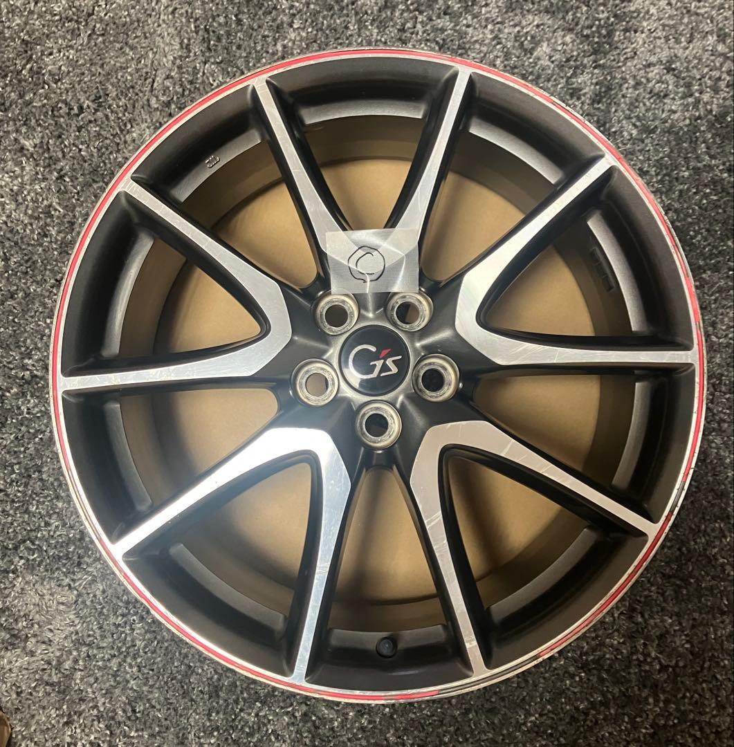 ま*ゃ様 Gz 18インチホイール 4本セット プリウス30中古つくば
