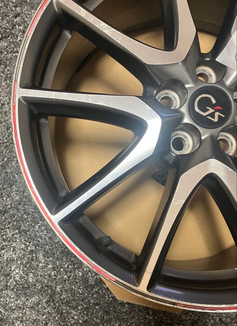 ま*ゃ様 Gz 18インチホイール 4本セット プリウス30中古つくば