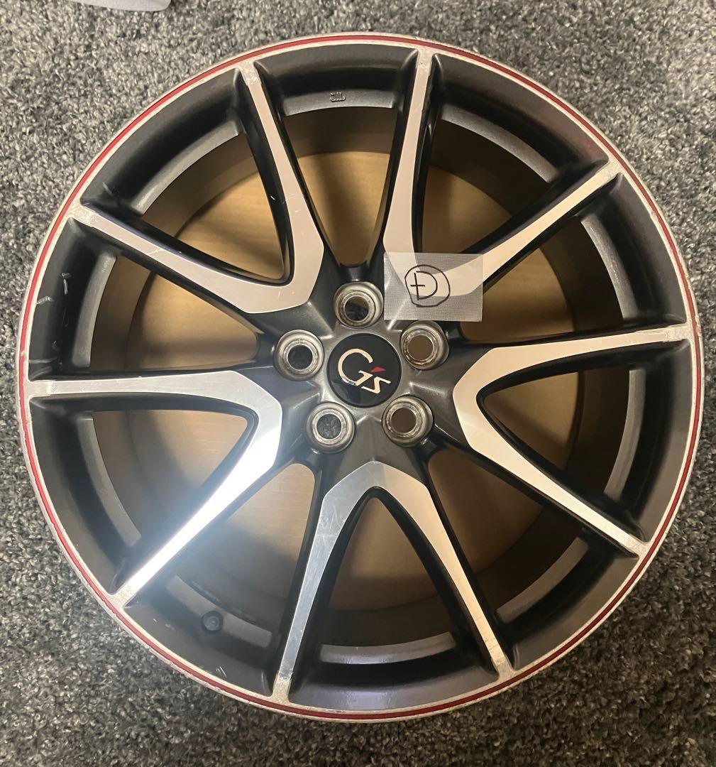 ま*ゃ様 Gz 18インチホイール 4本セット プリウス30中古つくば