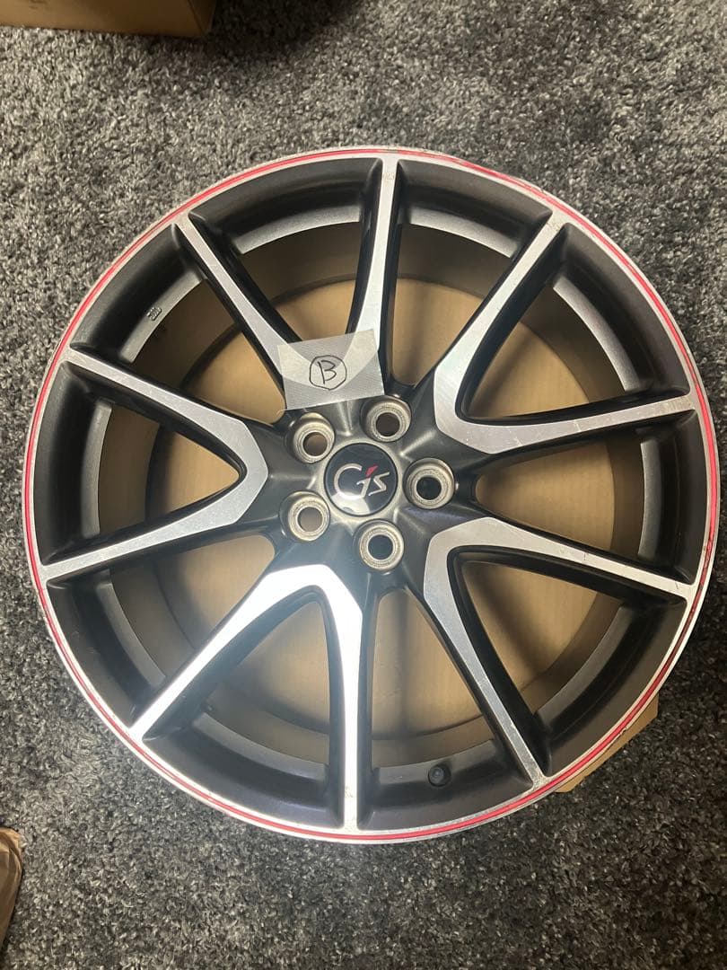 ま*ゃ様 Gz 18インチホイール 4本セット プリウス30中古つくば