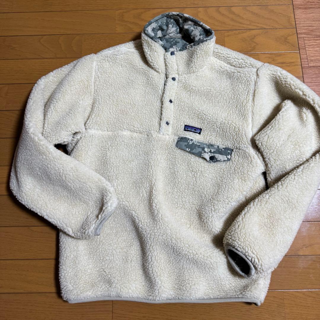 ネ*ロ様 Patagonia MARS デジカモ リバーシブル スナップT S希