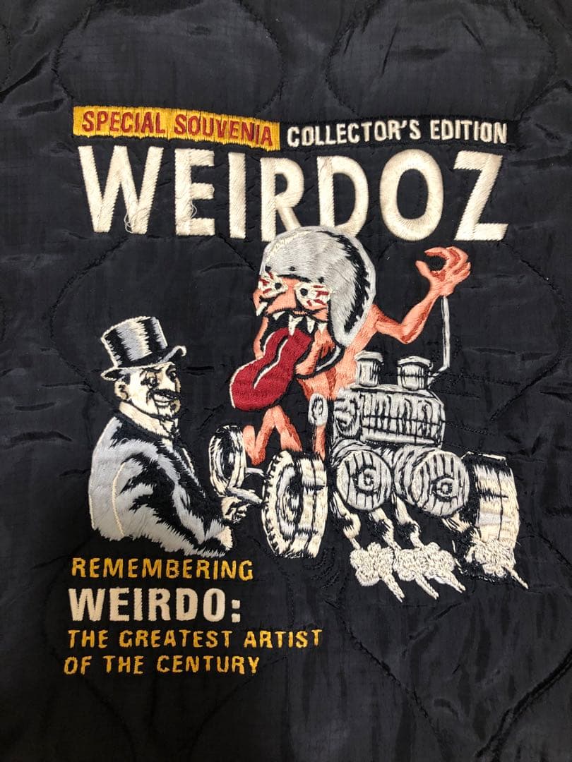 トップス weirdo WEIRDOZ QUILTING VEST