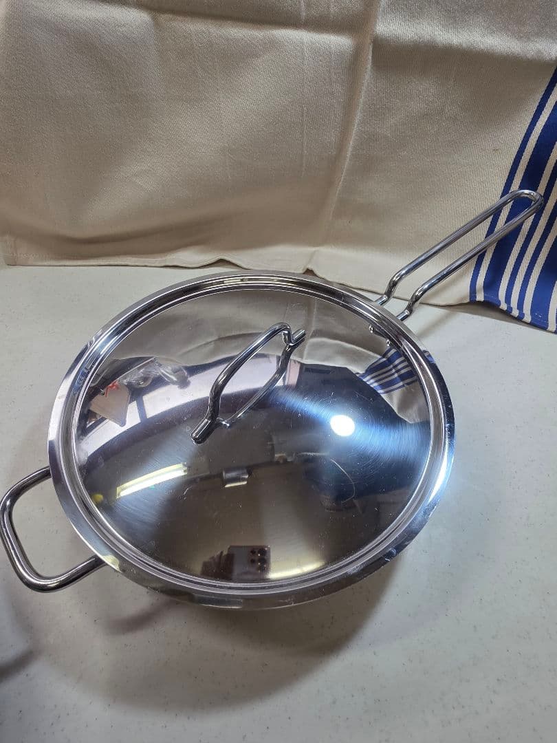 ■ptfm■宮崎製作所　ジオ 両手鍋 浅型　ソテーパン　25cm セット