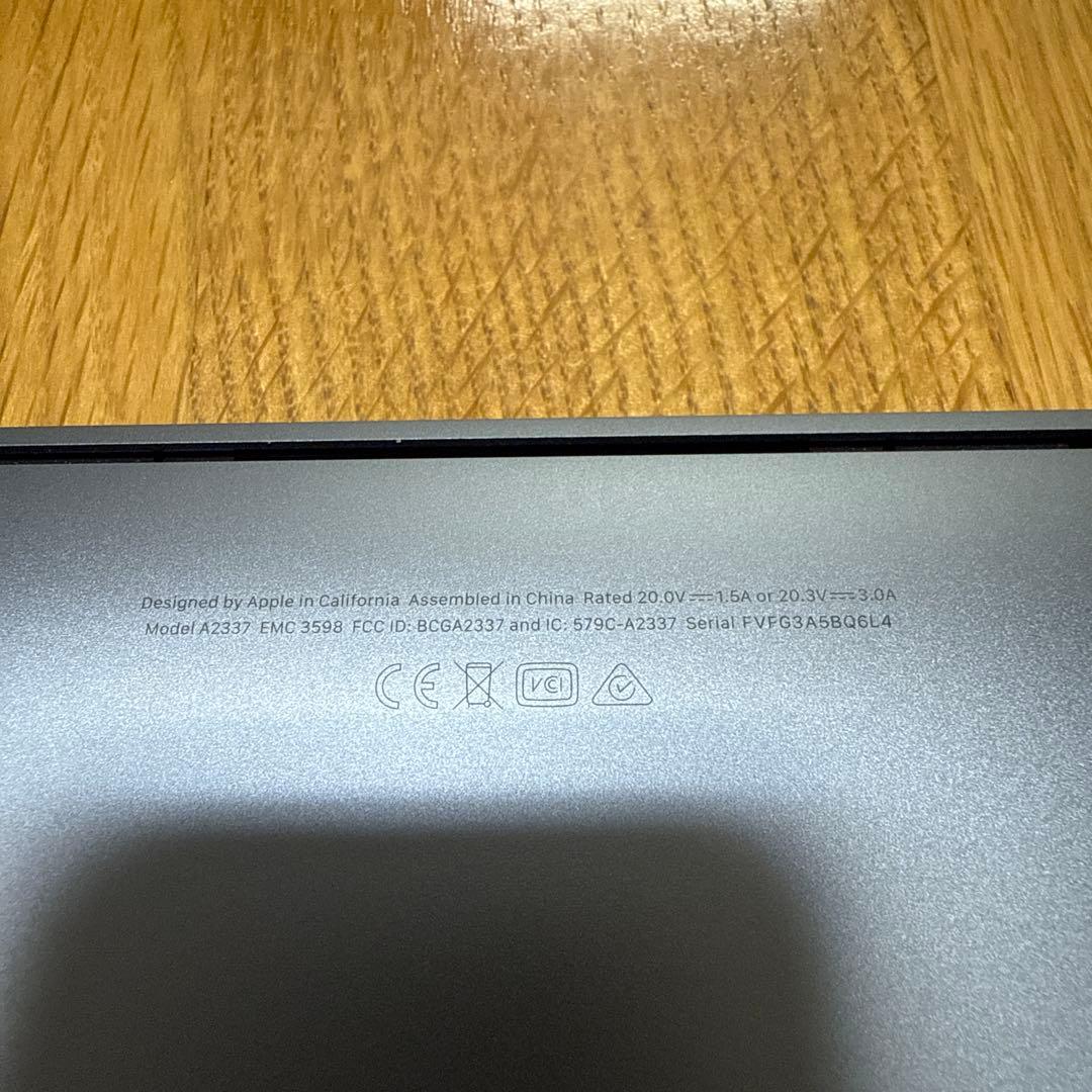 MacBook本体 Apple MacBookAir MGN63J/A M1 8GB 256GB