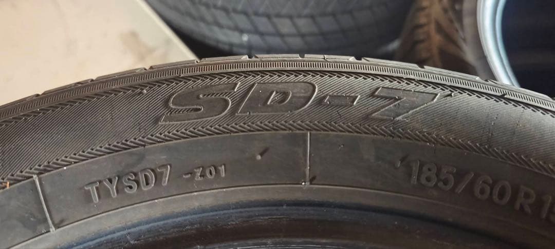 185/60R15 サマータイヤ 夏タイヤ4本セット　激安送料無料