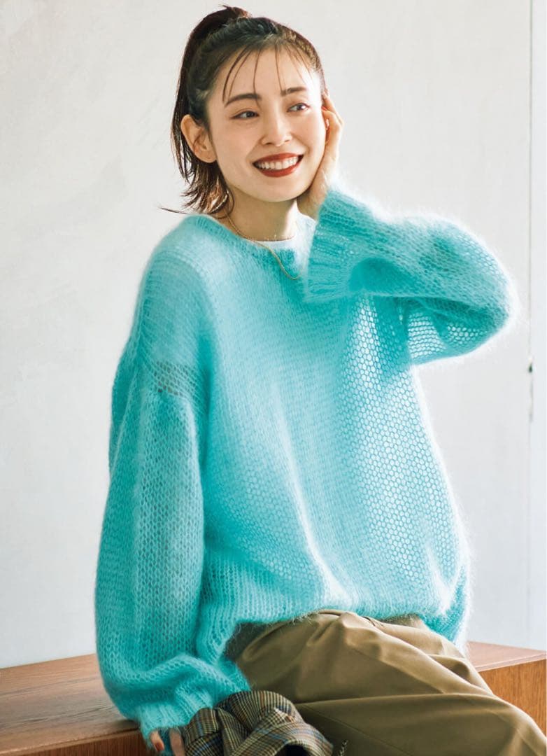 【新品未使用】shinzone シンゾーン モヘア シアーニット