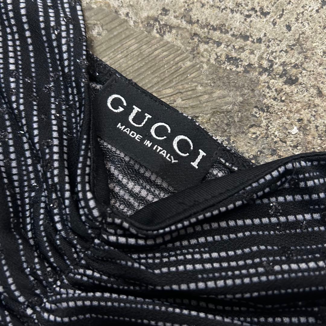 2001SS GUCCI トムフォード期 キャミソールトップス イタリア製 S