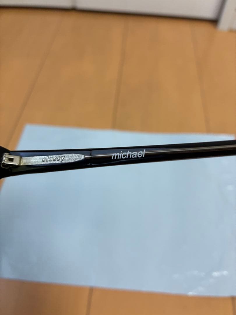90s OLD STUSSY michael サングラス　黄