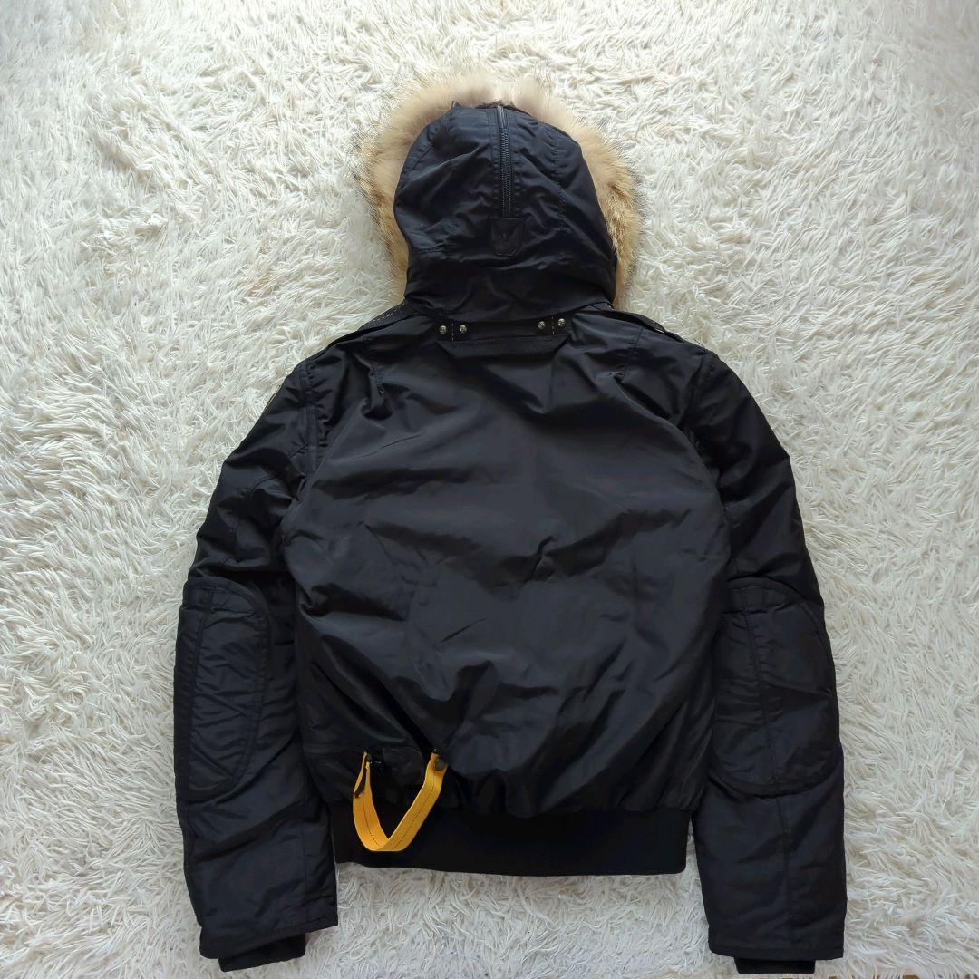美品 PARAJUMPERS N-2B フライトジャケット ブラック S