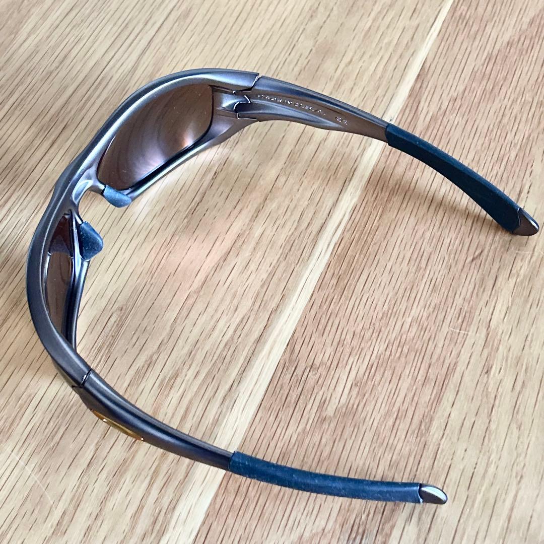 か*も様 廃盤レア　オークリーピットブル　ガンメタル Oakley Pit Bu