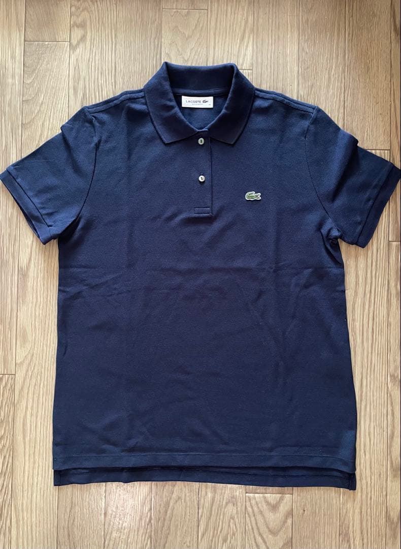 LACOSTE コットン100% ピケ ポロシャツ（半袖）