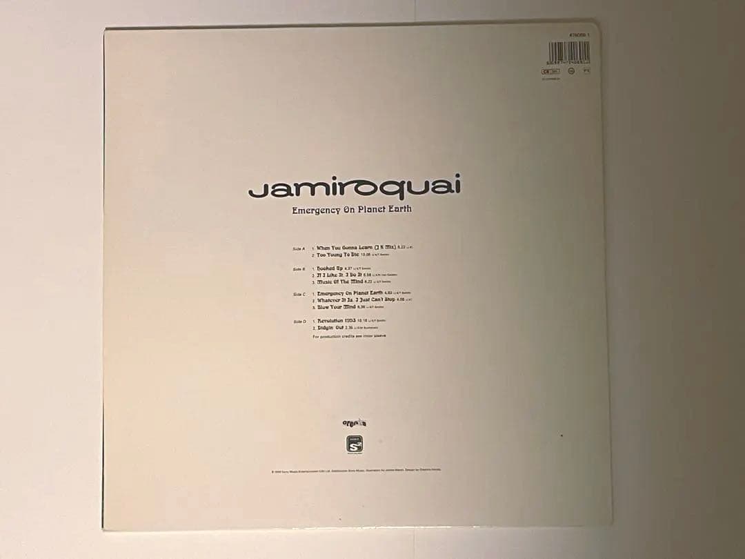 そ*ろ様 JAMIROQUAI Emergency On Planet Eart