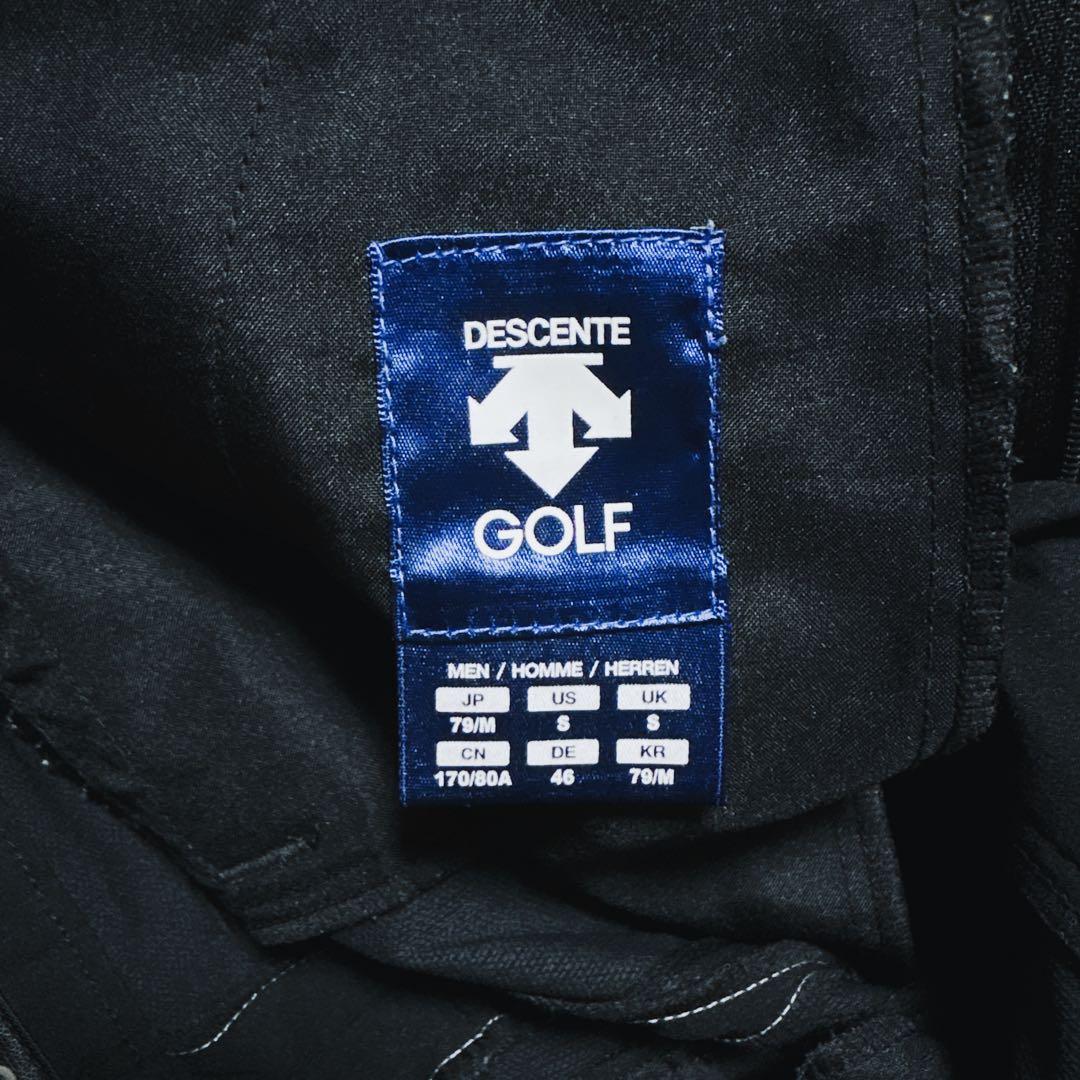 【美品】デサントゴルフ 4WAYストレッチパンツ クーリスト 黒 Mサイズ