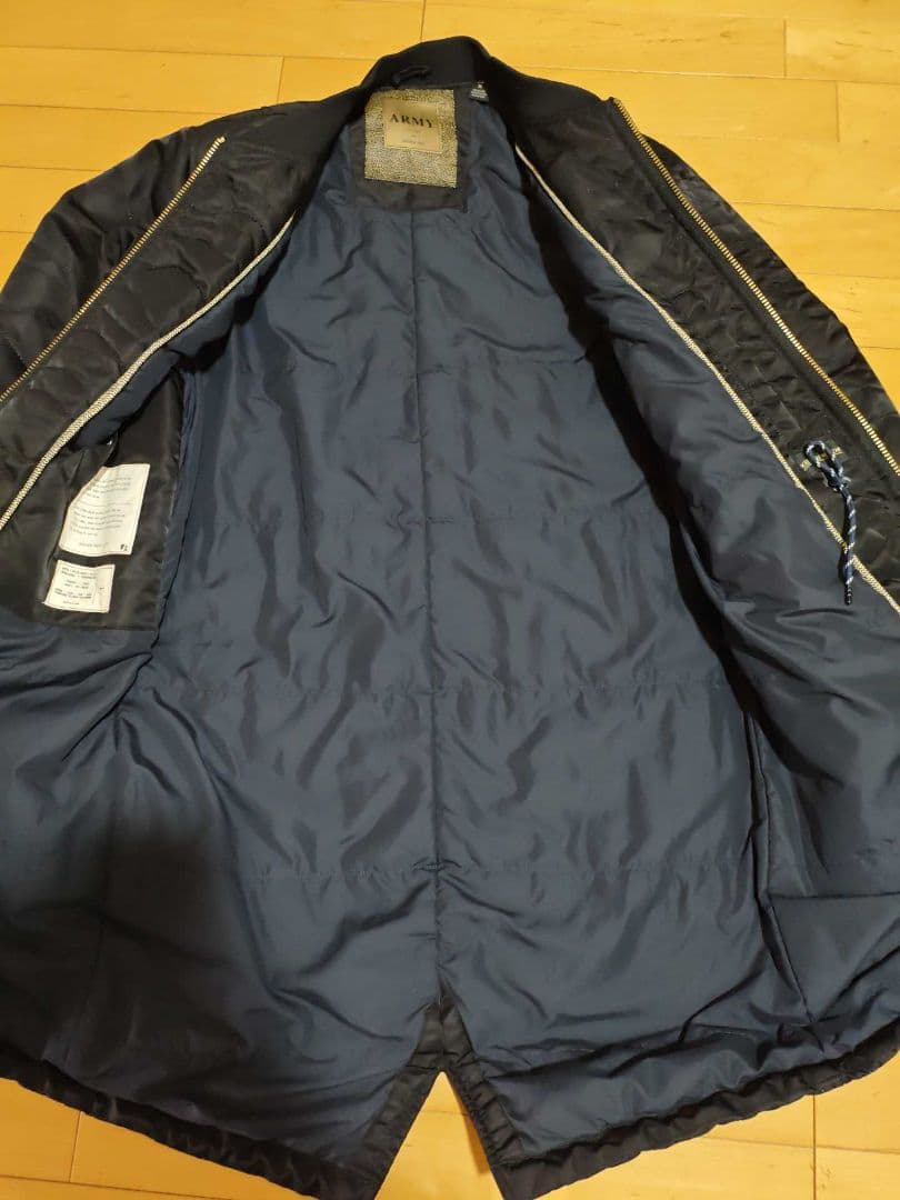 美品 Scotch&Soda MA-1 コート Mサイズ ブラック