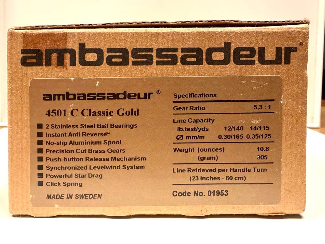 Ambassadeur 4501C ベイトリール