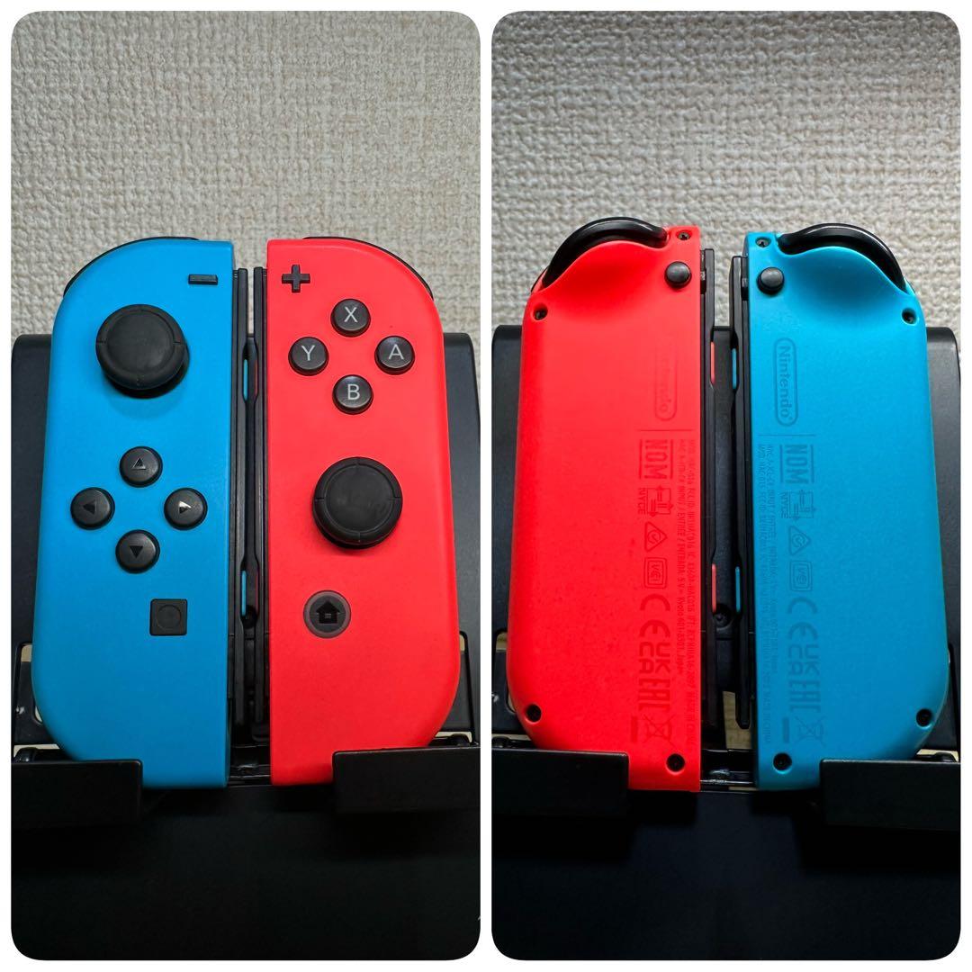 【美品 】バッテリー強化版 Switch 赤青 完品 動作良好 フルセット