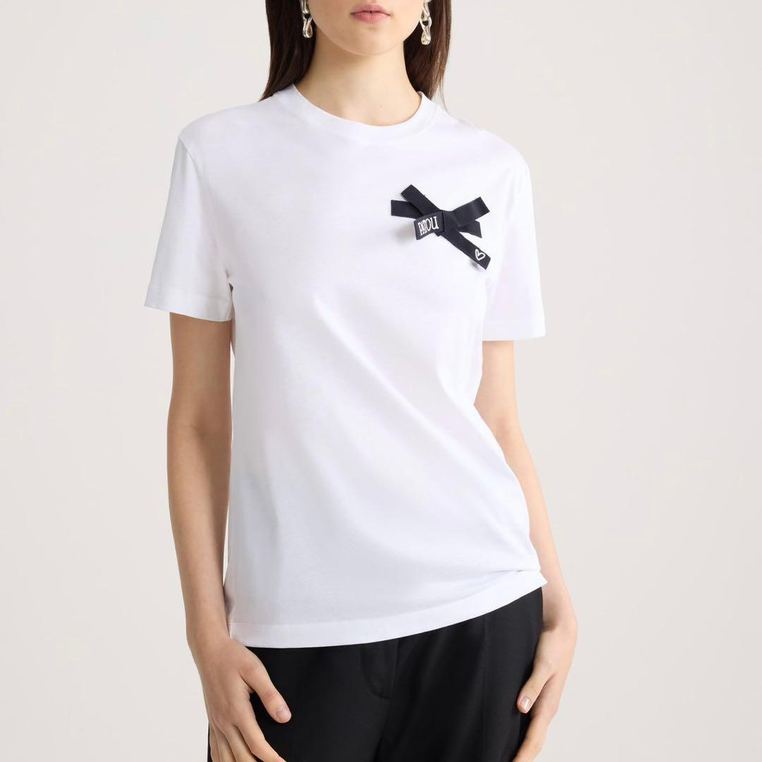 26SS 新品 PATOU オーガニックコットン ボウTシャツ XS