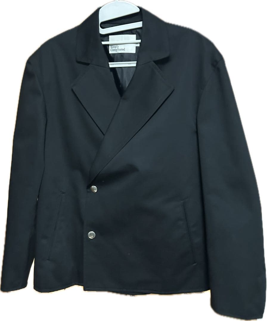 ジャケット・アウター simply complicated BOXY DOUBLE JACKET