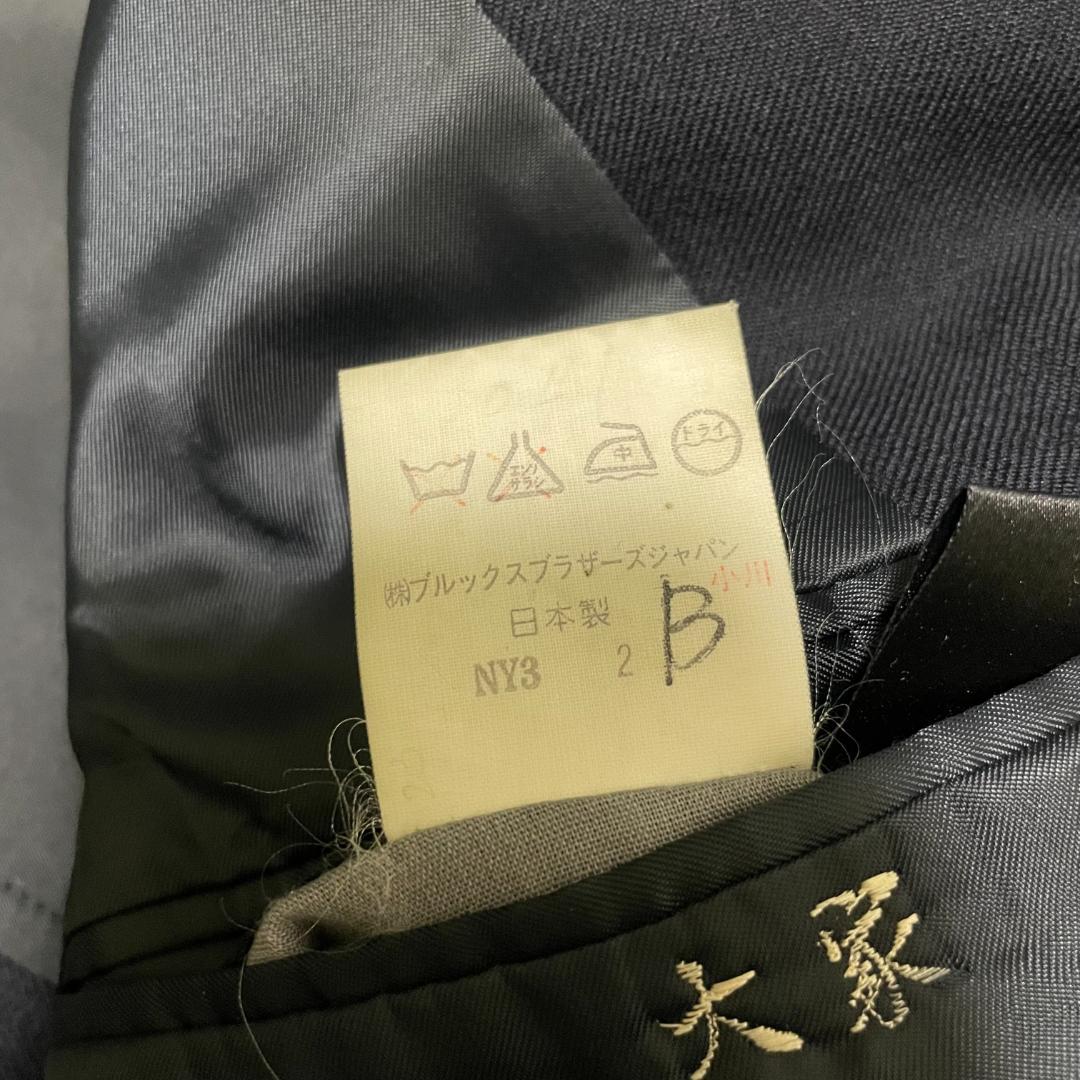 希少日本製/美品　ブルックスブラザーズ　紺ブレ　金ボタン　90's　Sサイズ相当