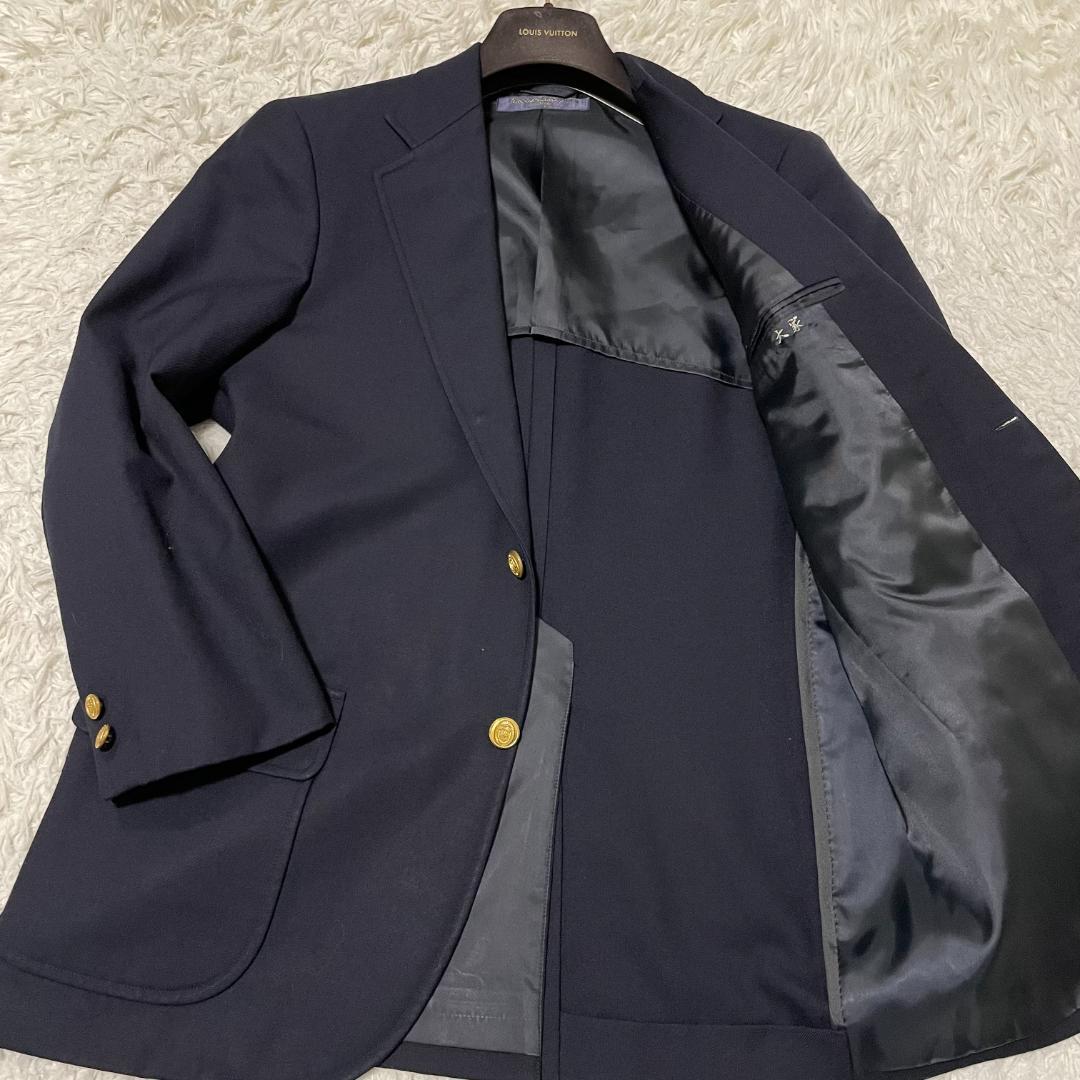希少日本製/美品　ブルックスブラザーズ　紺ブレ　金ボタン　90's　Sサイズ相当