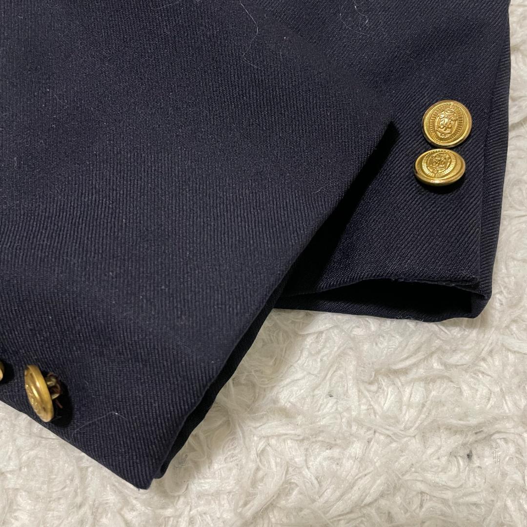 希少日本製/美品　ブルックスブラザーズ　紺ブレ　金ボタン　90's　Sサイズ相当