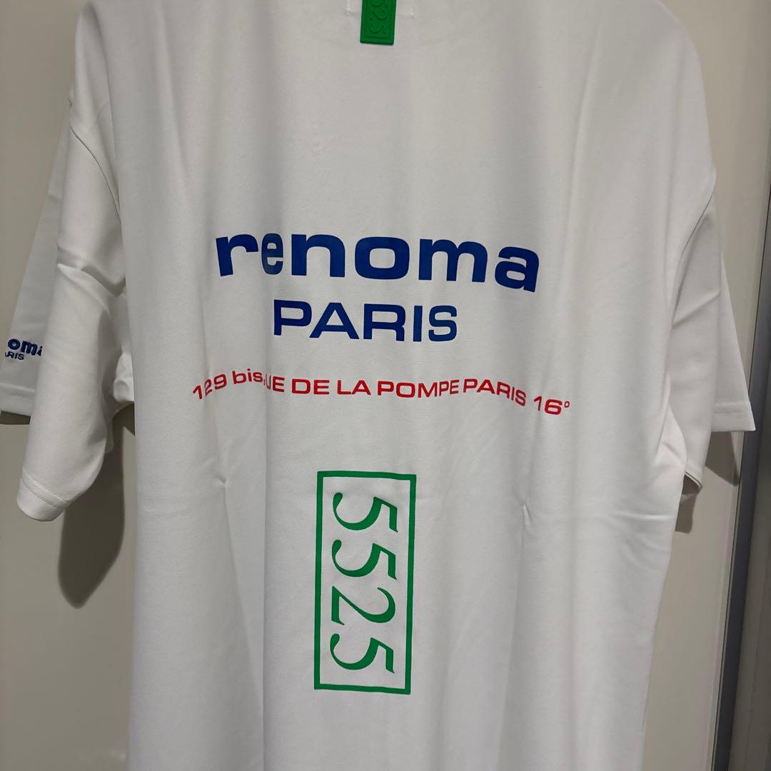 renoma GOLF 5525プリントロゴ モックネックXL