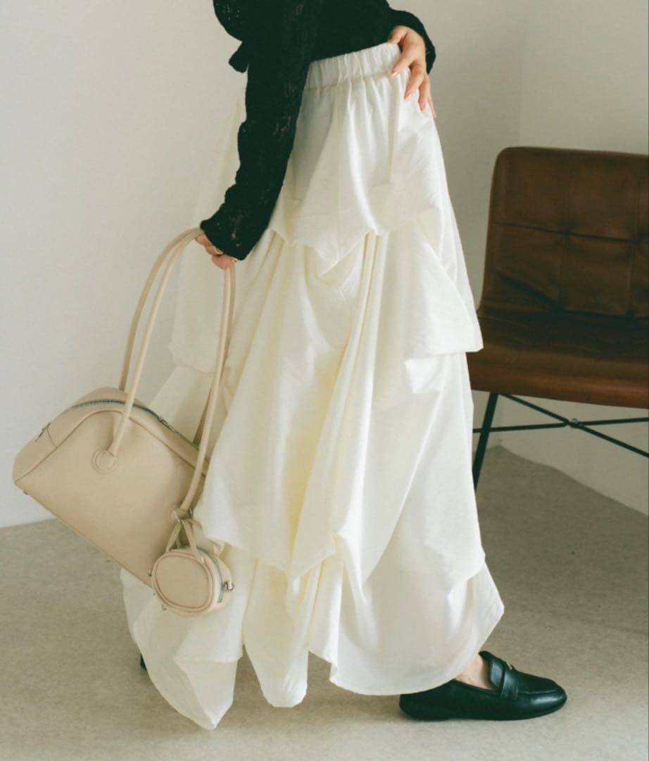 【新品】vannie U タックスカート