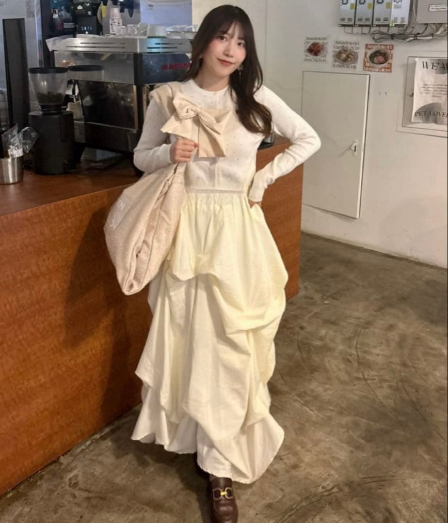 【新品】vannie U タックスカート