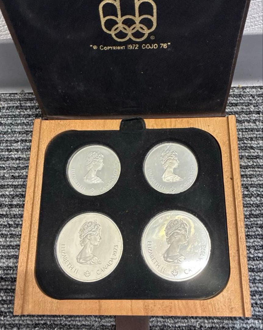 カナダ モントリオール オリンピック 記念銀貨セット