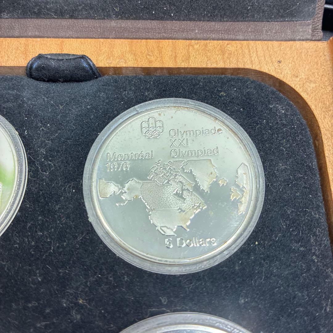 カナダ モントリオール オリンピック 記念銀貨セット