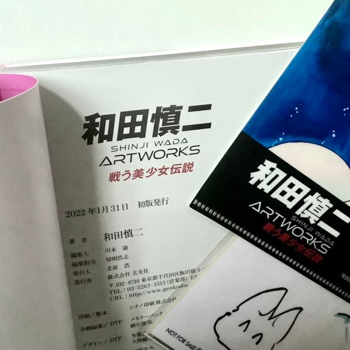 和田慎二ARTWORKS 戦う美少女伝説 玄光社
