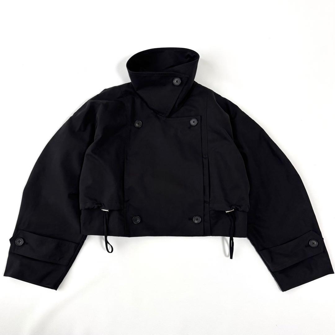 Sea Room lynn Multi collarショートトレンチコート