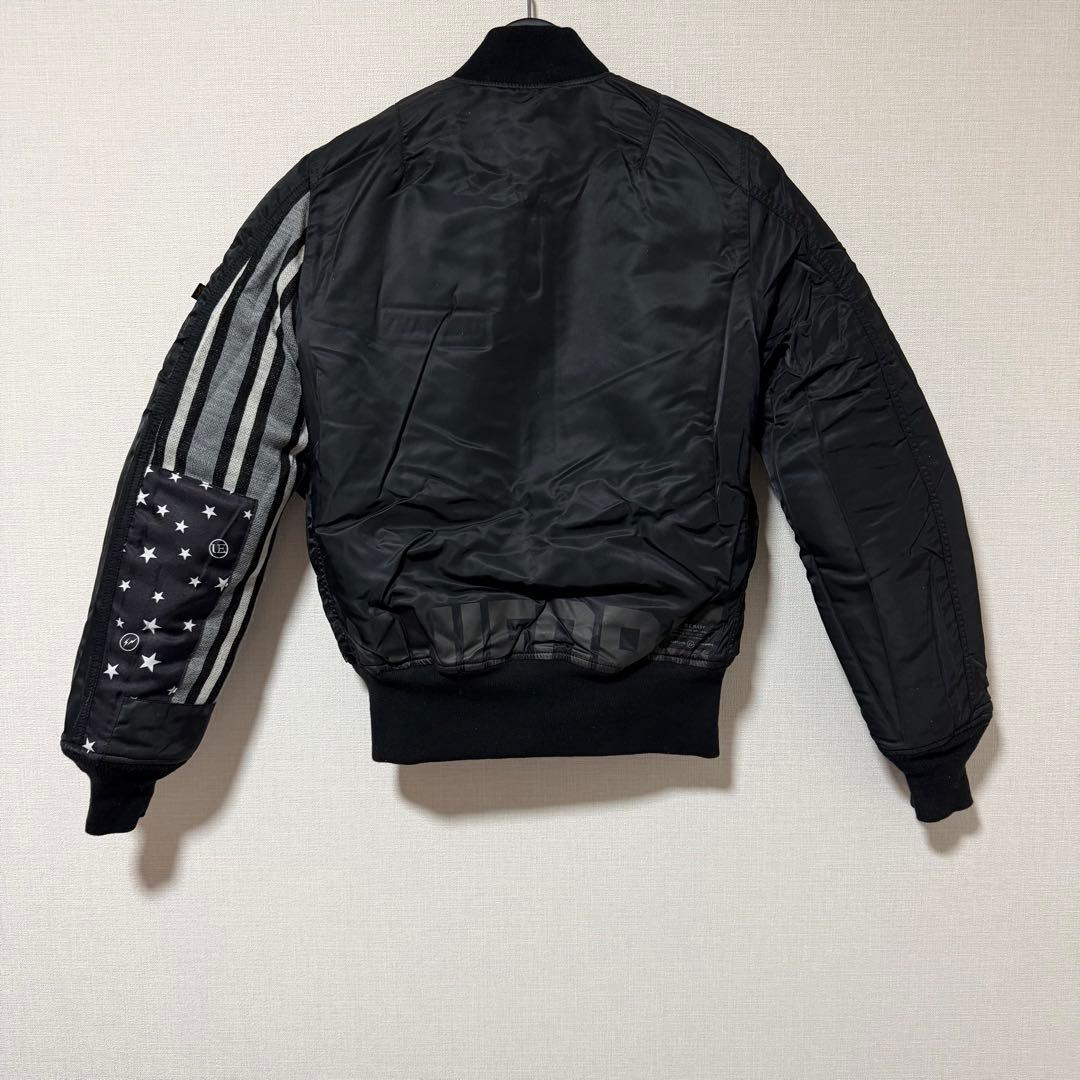 ジャケット・アウター UNIFORM EXPERIMENT ALPHA REVERSIBLE MA-1