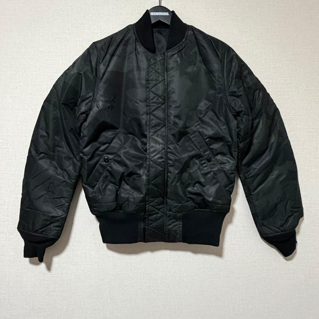 ジャケット・アウター UNIFORM EXPERIMENT ALPHA REVERSIBLE MA-1