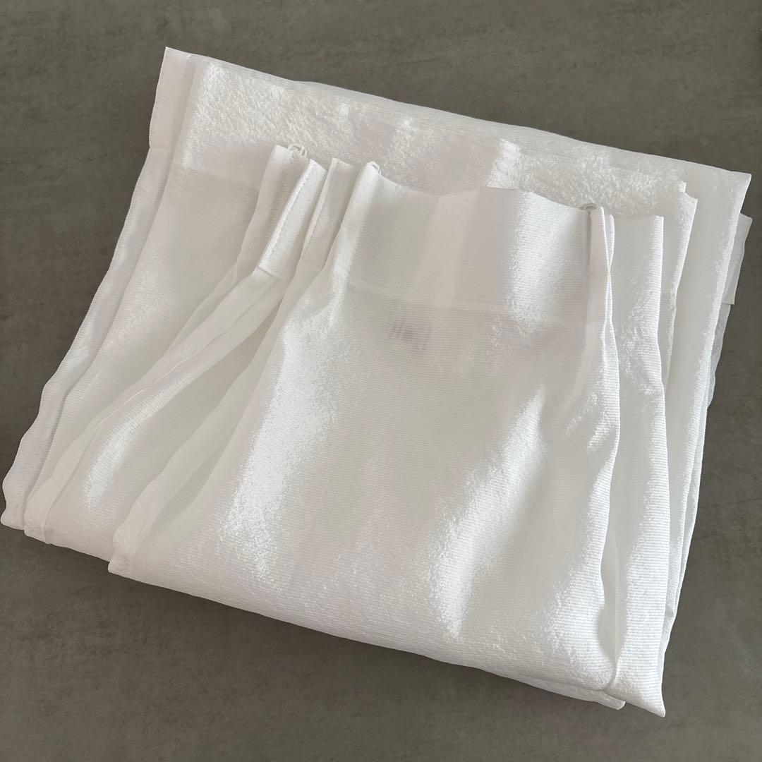 Francfranc レースカーテン フリシア　100cm×200cm×2枚×2