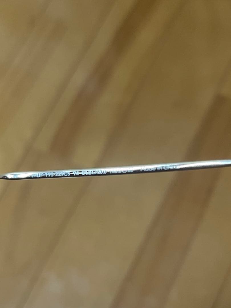 JINS Combination Titanium 中顔面短縮メガネ　度なし