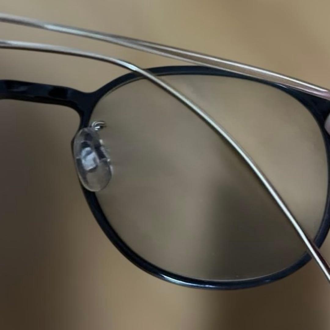 JINS Combination Titanium 中顔面短縮メガネ　度なし