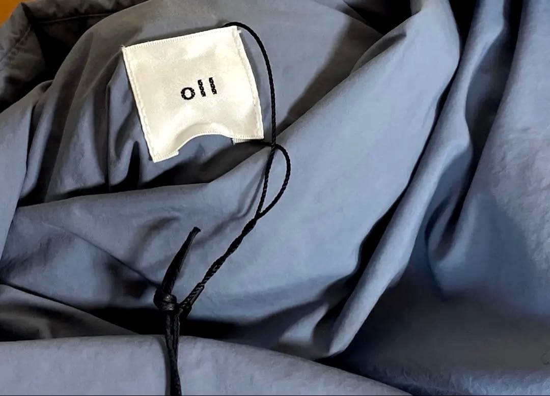タグ付新品未使用❗️完売品❗️oll kyoto ダウンマフラー ブルー