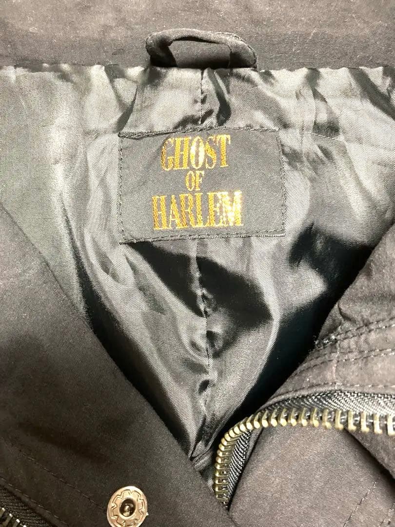 GHOST OF HARLEM 黒 モッズコート M インナーベスト付