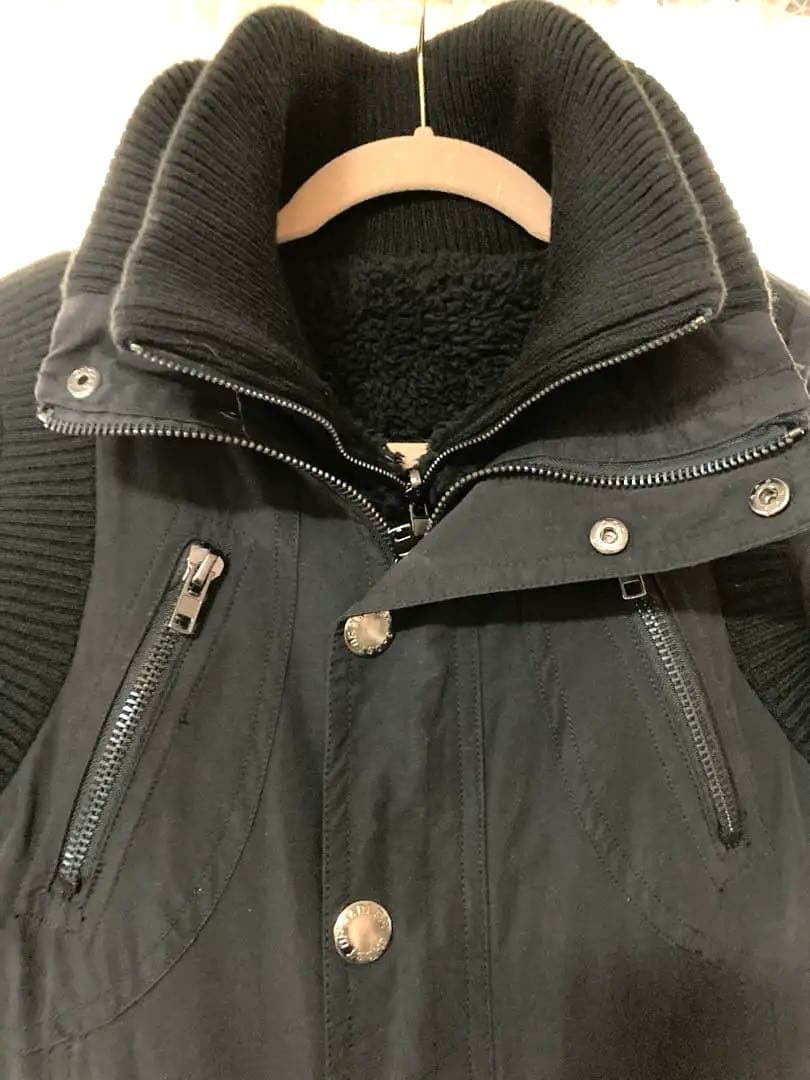 GHOST OF HARLEM 黒 モッズコート M インナーベスト付