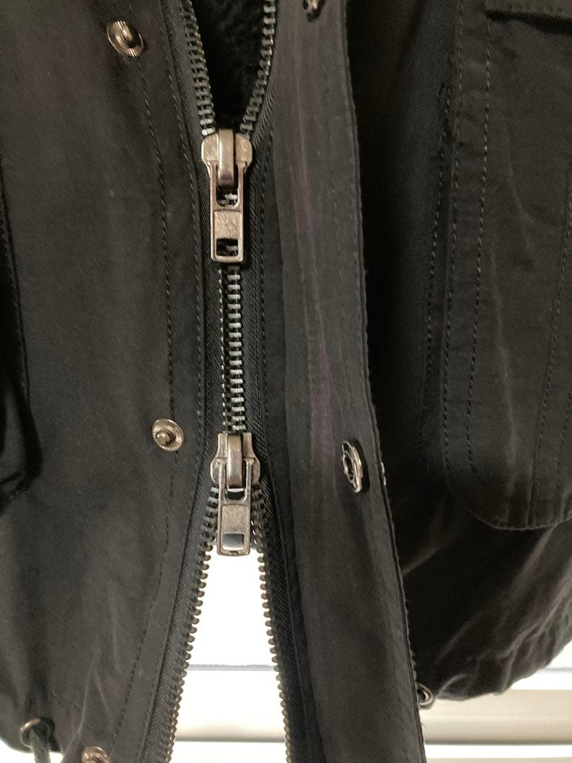 GHOST OF HARLEM 黒 モッズコート M インナーベスト付