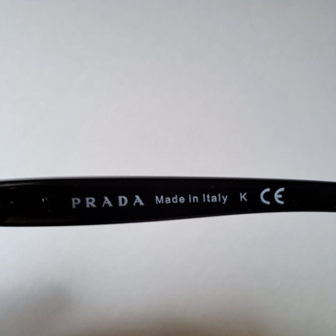 PRADA プラダ サングラス ブラック 黒 ゴールド SRP08O