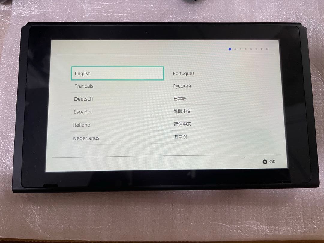 Nintendo Switch 本体＋サンブレイクプロコン箱無し