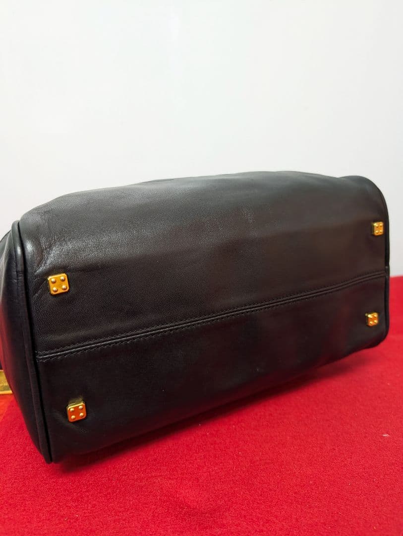 美品 極希少！ロエベ LOEWE アナグラム ミニボストンバッグ ハンドバッグ